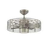 Cassiopeia 23 in. Satin Nickel Indoor Ceiling Fan Filament Design CLI-KLL1111371 Home Decorators Outlet www.HomeDecorAndTools.com