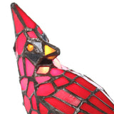 13.5 in. Stained Glass Cardinal Accent Lamp River of Goods 11841 Home Decorators Outlet www.HomeDecorAndTools.com