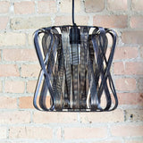 River of Goods 15272 East Village Metal Industrial Hanging Basket Lamp