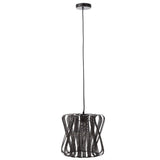 River of Goods 15272 East Village Metal Industrial Hanging Basket Lamp