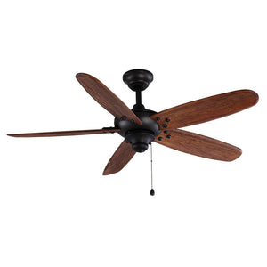 Home Decorators Collection Altura 48 in. Indoor/Outdoor Matte Black Ceiling Fan 68244