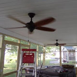 Home Decorators Collection Altura 48 in. Indoor/Outdoor Matte Black Ceiling Fan 68244