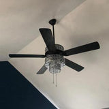 River of Goods Glam Crystal 52 in. Ceiling Fan 16554S