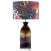 River Of Goods Tracy Porter 27.75 in. Multi-Colored Glass Table Lamp with Roxy Attic Signature Print Shade 15564