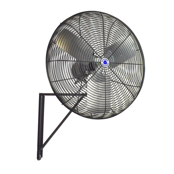 24 in. Black Oscillating Wall Mounted Fan Schaefer TW24B-HD Home Decorators Outlet HomeDecorAndTools.com