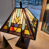 River of Goods 15.25"H Mission Style Santa Fe Table Lamp 13179