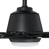 Kensgrove 72 in. LED Indoor/Outdoor Matte Black Ceiling Fan with Light and Remote Control Home Decorators Collection YG493ODC-MBK Home Decorators Outlet HomeDecorAndTools.com