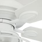 Home Decorators Collections Ellard 52 in. LED Matte White Ceiling Fan with Light Kit YG629-MWH