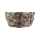 Verna 26.5 in. Ivory/Beige Seashell Table Lamp JONATHAN Y JYL1054A