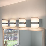 Haswell 32-Watt Polished Chrome Integrated LED Bath Light Design House 577791 Home Decorators Outlet www.HomeDecorAndTools.com