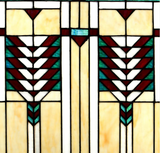River of Goods Ivory Stained Glass Savannah's Mission Window Panel 19587